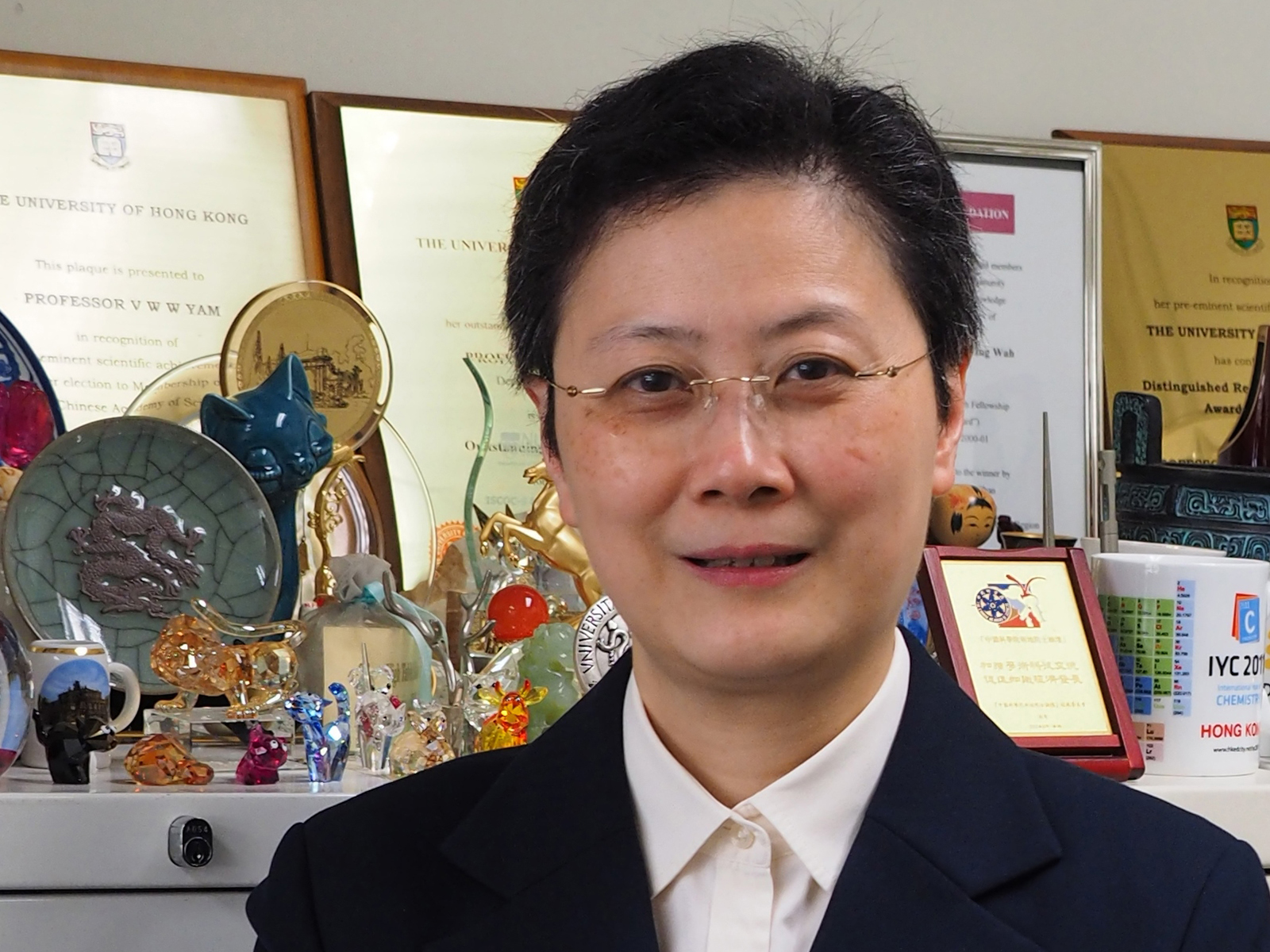 Headshot of Professor Vivian Yam. Headshot of Professor Vivian Yam.