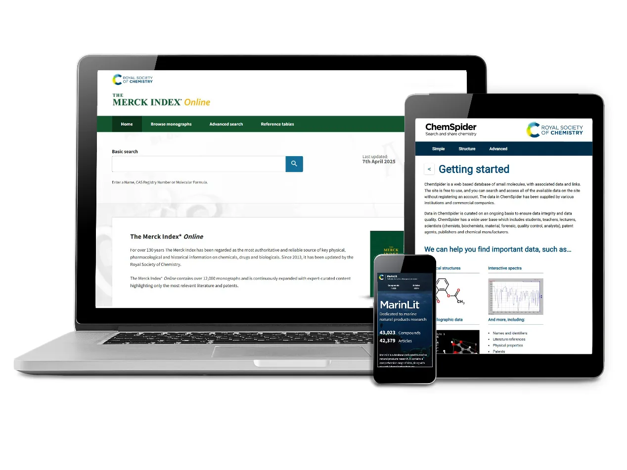 Image of database devices including a mobile phone, laptop and an iPad