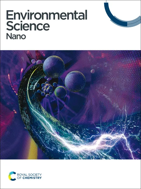 Environmental Science Nano journal cover